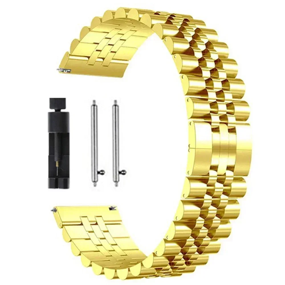 22mm Stainless Steel Breathable Bracelet Strap