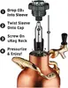 uKeg Carbonated Growler-Great Gift for Beer Lovers, 64 oz, Copper 5