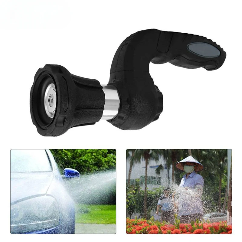 Pistola Ad Acqua Pressurizzata Spruzzatori Tubo Blaster Pompiere Ugello Prato Giardino Super Potente Casa Originale Lavaggio Auto