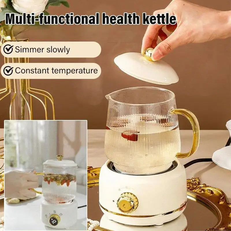 MultifunctionalHealthKettleHealthPotHouseholdSmallMultifunctionalGlassElectric