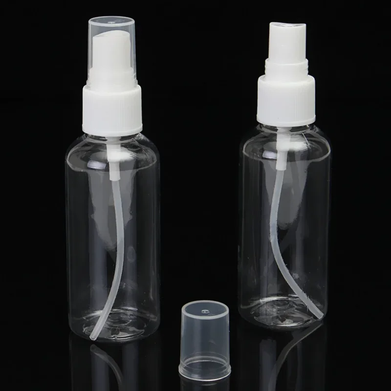 10pcs 60ml Clear Plastic Perfume Spray Bottle Refillable Travel