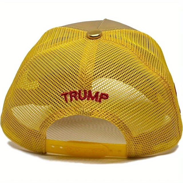Gold MAGA Hat 6
