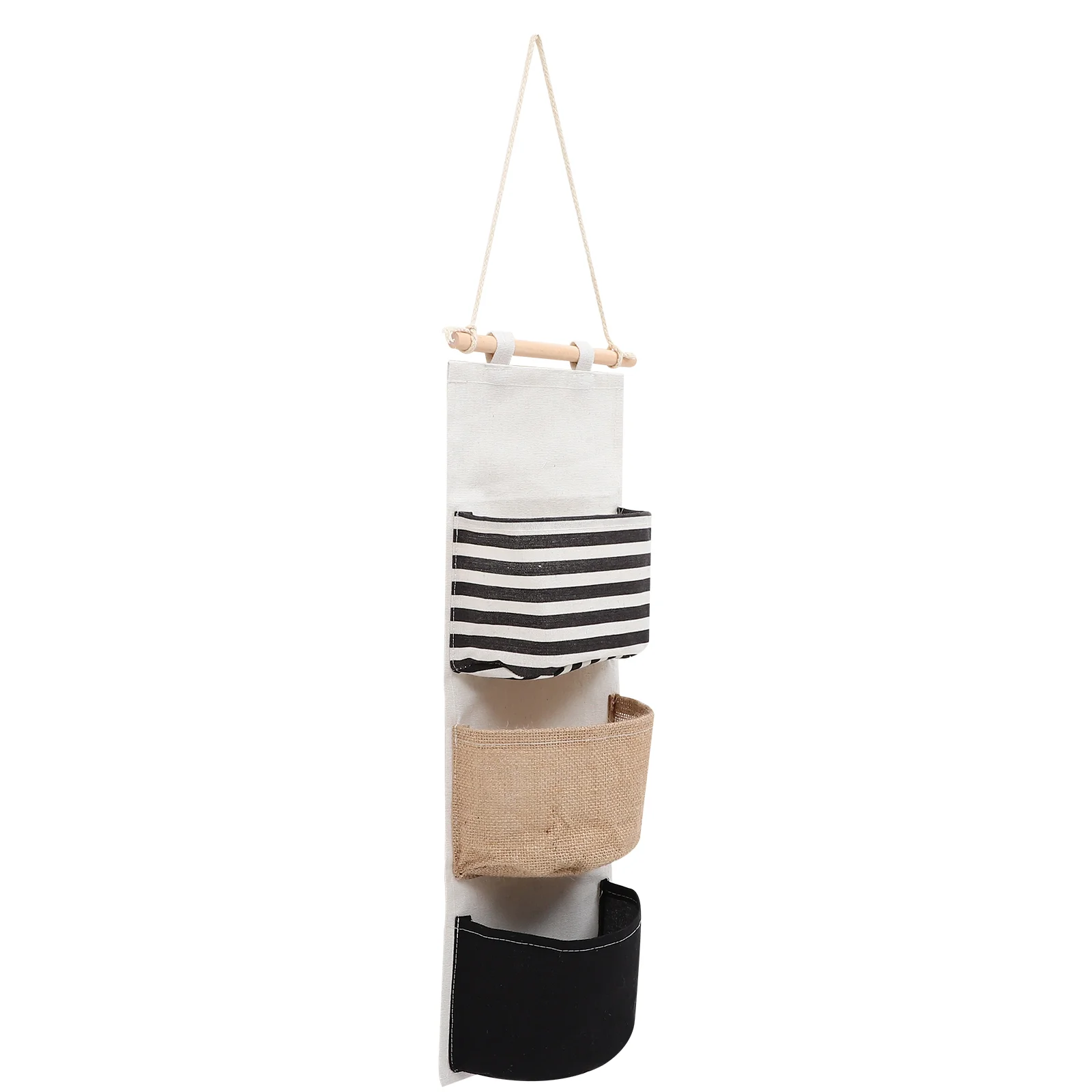 

Space-saving Wall Hanging Bag Back Door Hanging Storage Pouch Sundries Wall Organizer With Pockets