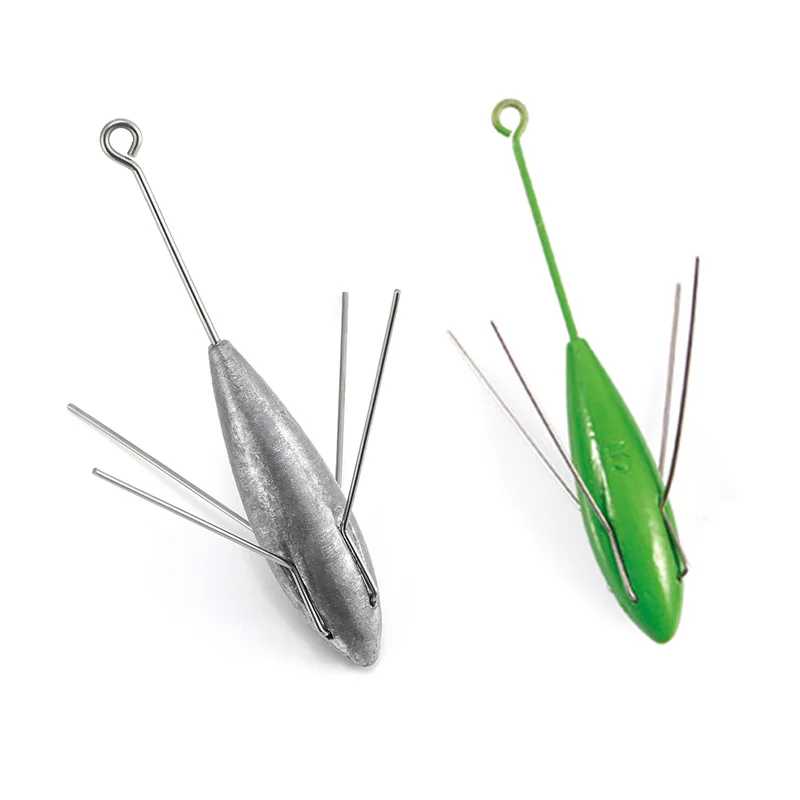 2pcs Fishing Weights Sinker Sputnik Spider Long Surf Casting Deep Sea  Fishing Sinker Trolling Bass Tuna 80g-200g Saltwater