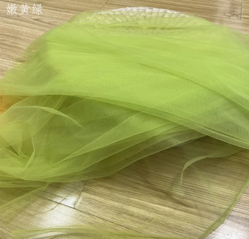 Green Series Avocado Gauze Mesh Skirt for Wedding and Kindergarten Decor