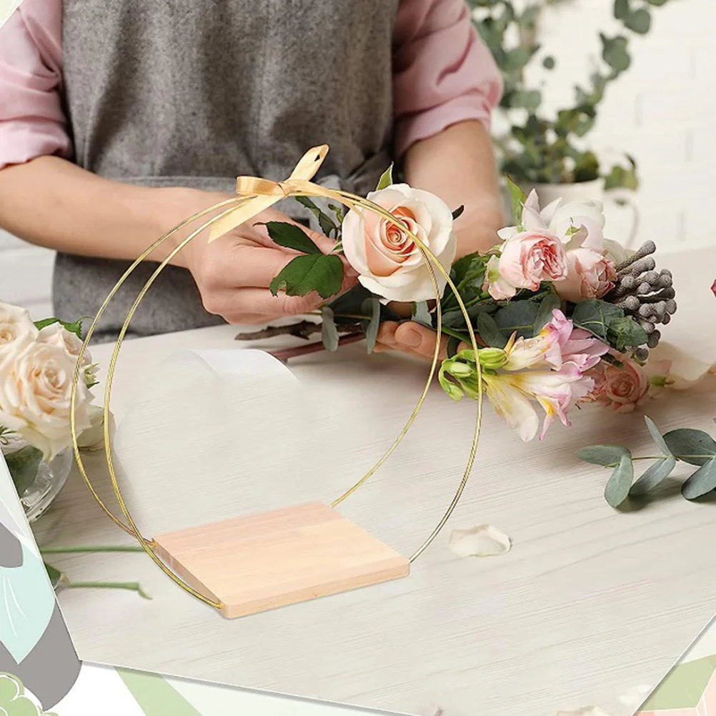 

Large Hoop Centerpiece Wedding Decor Garland Decoration Floral Centerpieces for Tables Decorations Making Wreath
