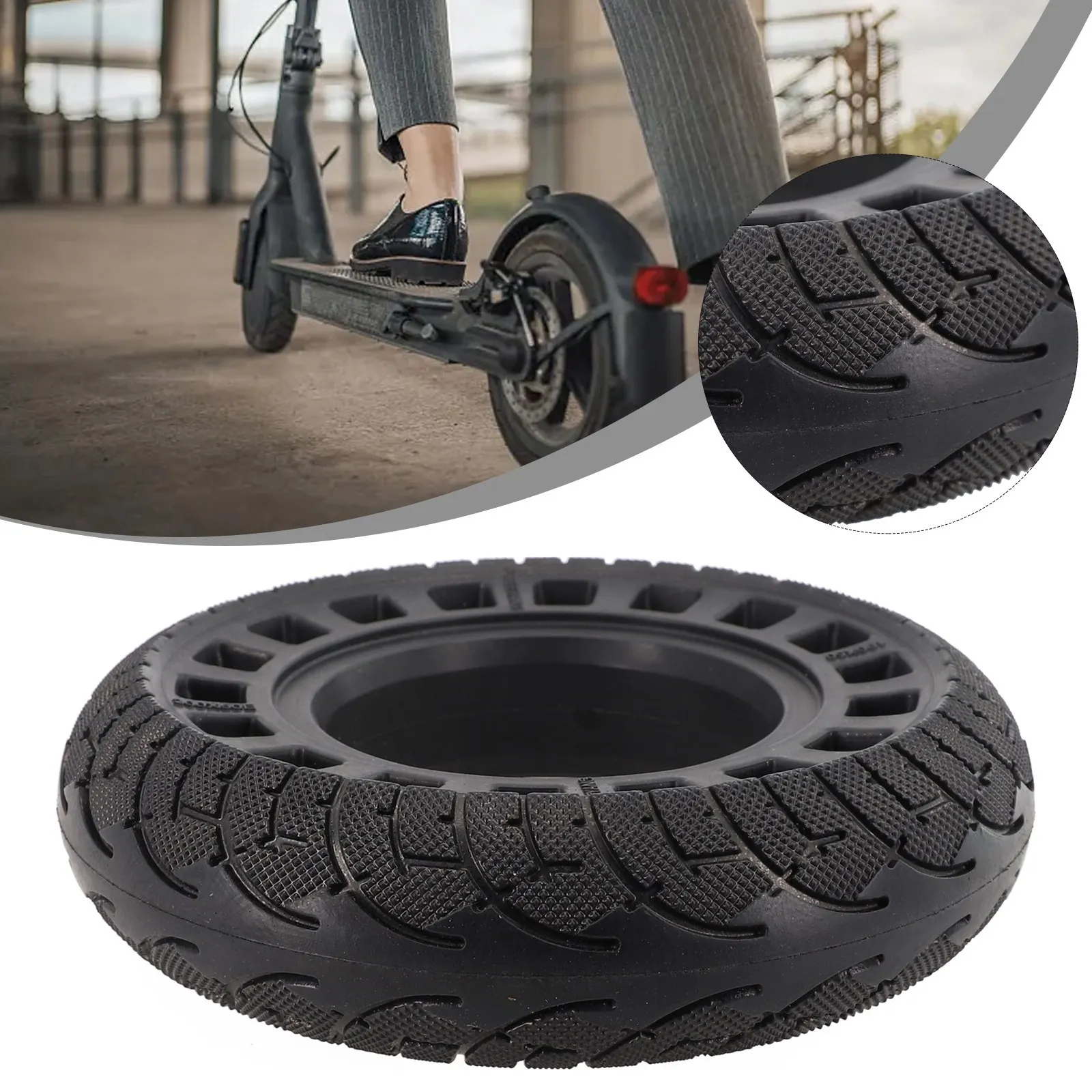 Image for Tubeless Solid Tire For Electric Bike Replacement  