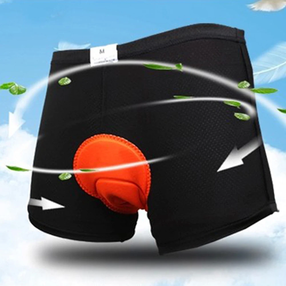 Men Women 3D Padded Cycling Underwear Breathable MTB Bicycle Cycling Shorts Unisex Black Cycling Shorts Bike Short Pants