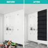 1pc Shoe Holder Rack for Over the Door, 28 Large Mesh Pockets Over The Door Shoe Rack, Back of Closet Organizer, Behind Door Han 5