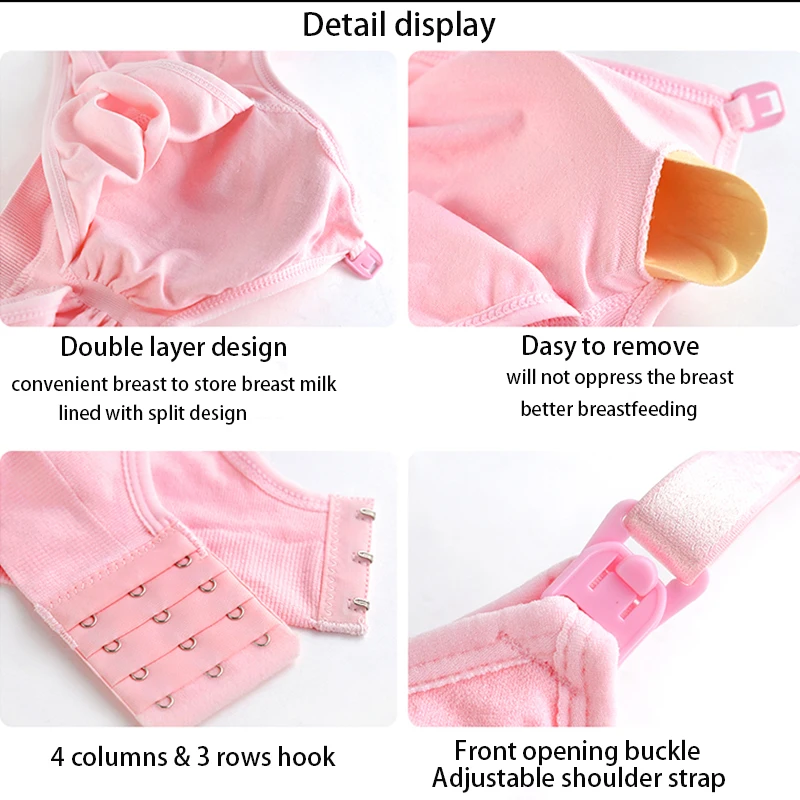 Hand Free Pumping Nursing Bra Breastfeeding Maternity Bras Women For Breast Special Underwear Pregnancy Clothes Can Wear All Day 6
