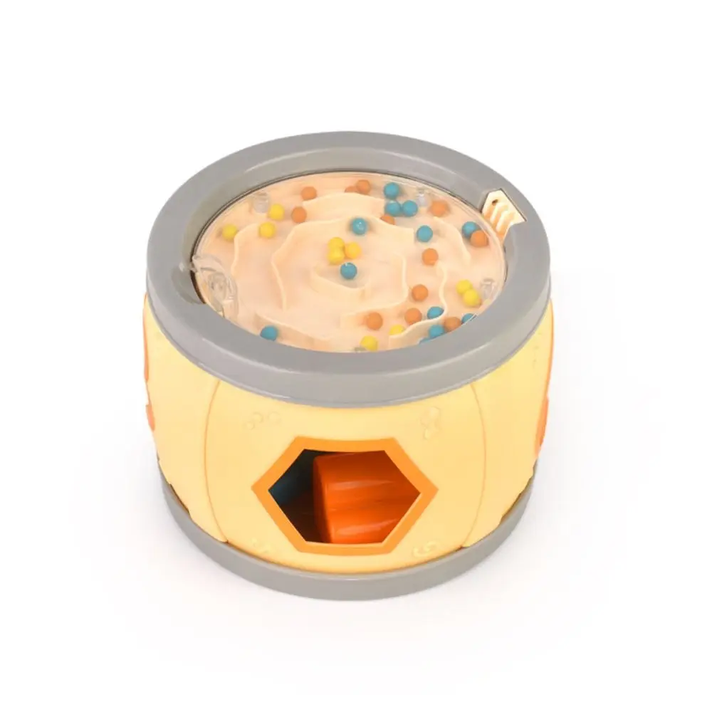 Montessori Kids Musical Drums Set Percussion Shape Matching Maze Baby Musical Instrument Portable Rhythm Sound