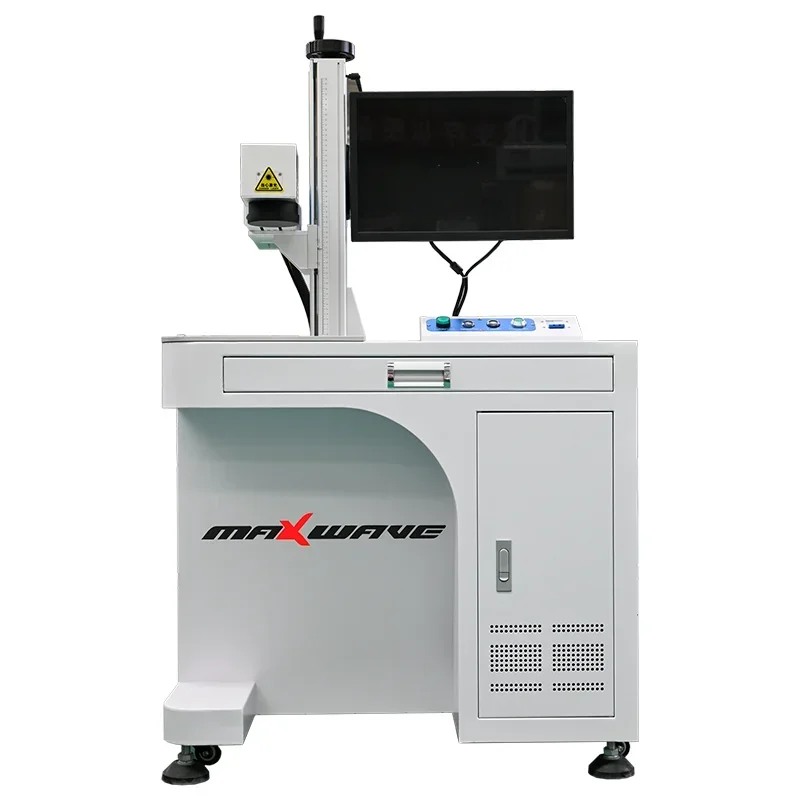 

Raycus Fiber Laser Marking Machine 20W 30W 50W With Marking Rotary Parts Engraver ABS Plastic Metal Gold Silver Jewelry Cutting