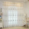 Bedroom Princess Style Curtains 1PC Nordic Minimalist Double-layer Gauze romantic,breathable, translucent 3