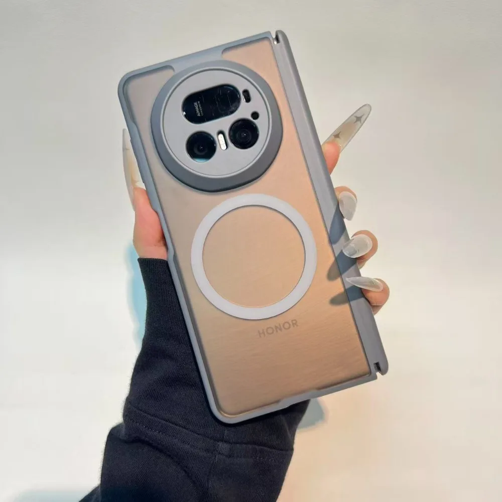 Luxury Matte Skin Feel Magnetic Shockproof Business Phone Case