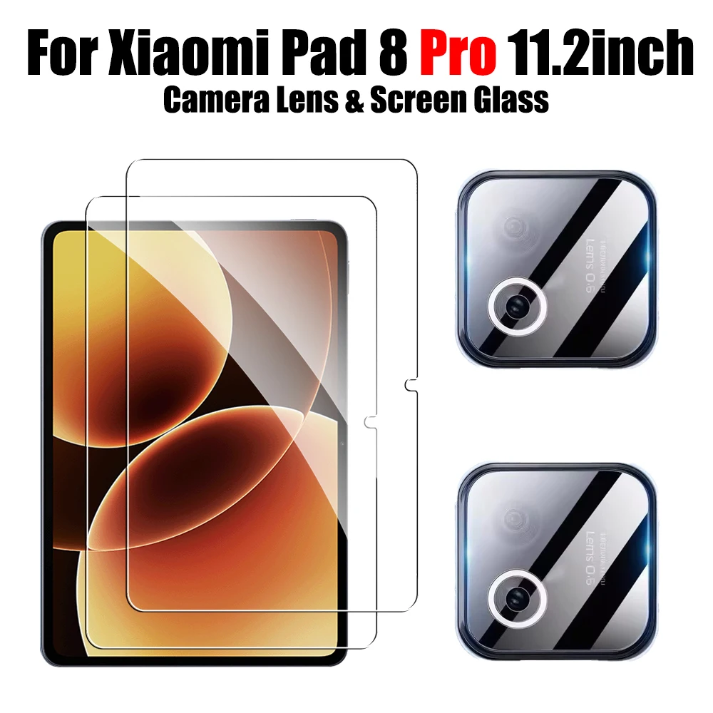 Premium Tempered Glass Screen Protector Set - 2 Pack