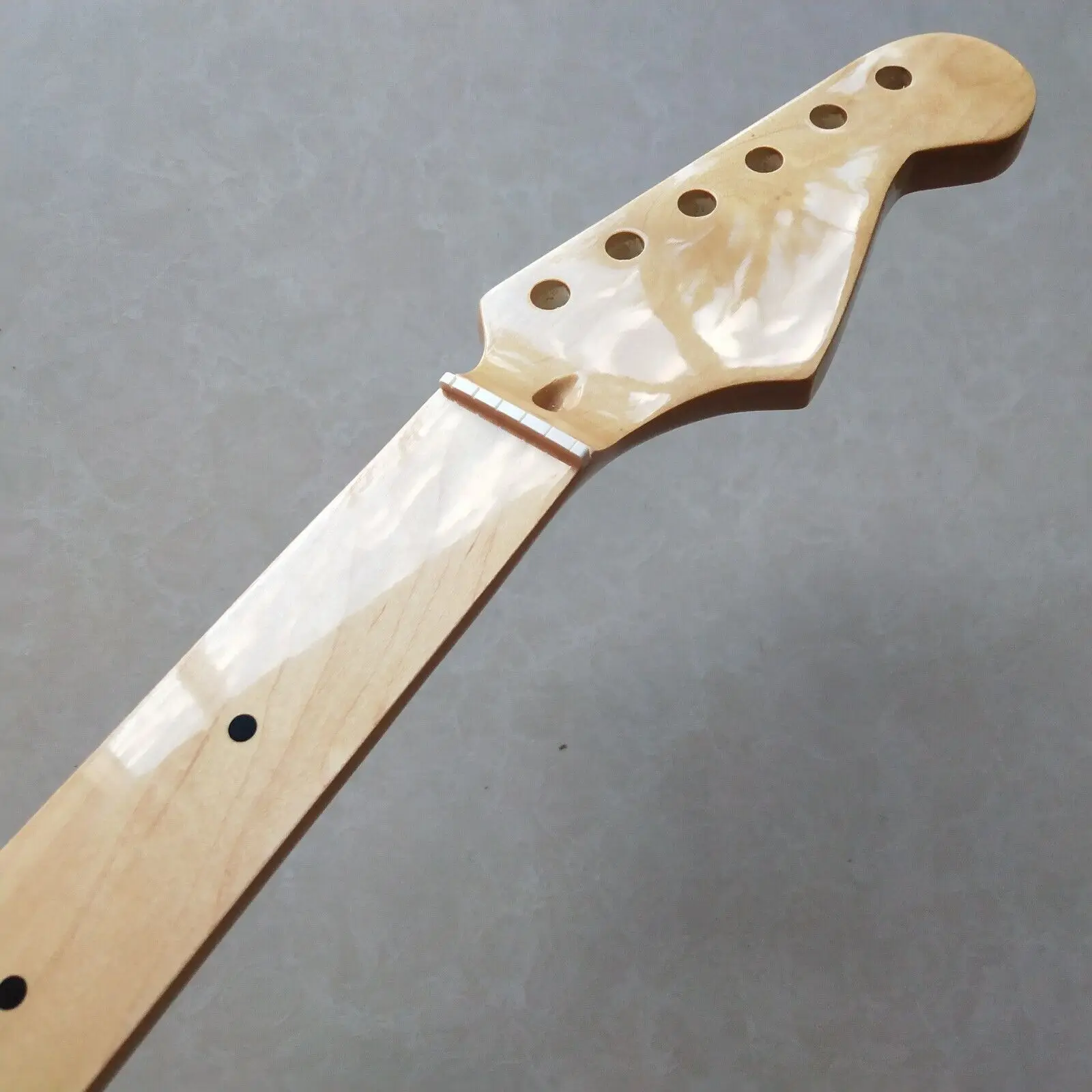 

Fretless Electric guitar neck 22 Fret 25.5" Maple Fretboard Replacement parts