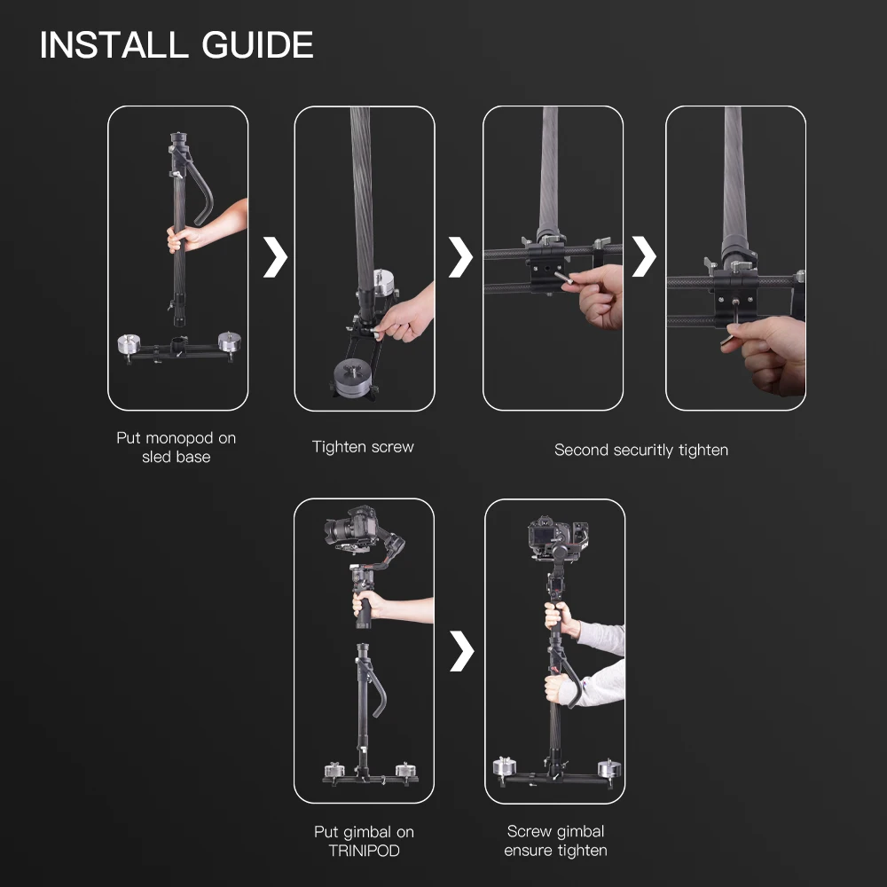 Steadicam Air 25 Monopod DF TRINIPOD Monopod With Balance Weight