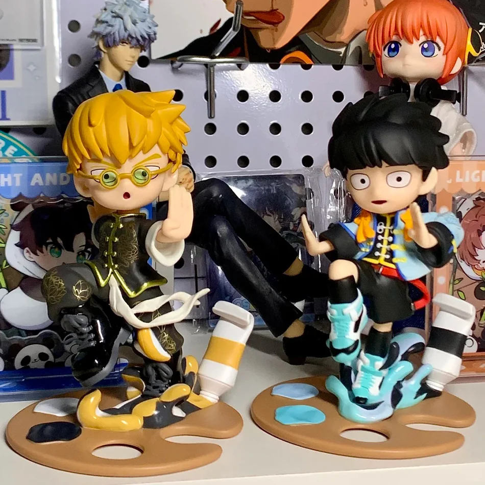 Mob Psycho 100 Reigen Arataka Kawaii Sitting Figure - Collectible Desktop Ornament