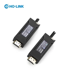 4K@60hz Fiber Optic HDMI to LC SFP Converter single mode 1-core 10KM Support EDID HDMI Fiber Optic Extender