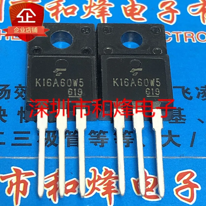 

Free shipping K16A60W5 TK16A60W5 TO-220F 600V 15.8A 20PCS