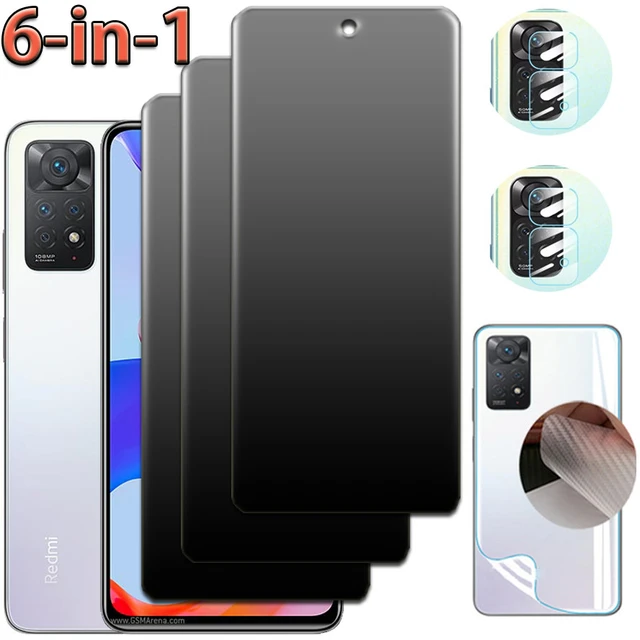 confidentialité verre trempé Redmi note 12 pro 5g verre trempe Xiaomi Redmi  Note 9T Film 9H Anti-Spy Glare Protecteur écran Redmi note12 Empêcher les  voyeurs protection sécurité glass Redmi Note 12s 11