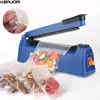 Electric Heat Bag Sealing Machine Plastic Bag Sealer Hand Press Food Seal Plastic Bag Impulse Sealer Fast Heat Packaging Machine 1