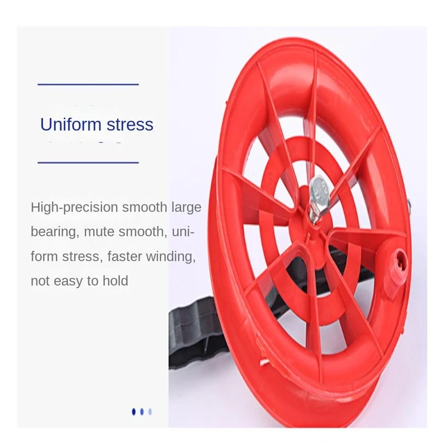 2pcs Kite String with Reel Kite String Winder Wheel Hand Flying Reel  Accessories for Kids Outdoor Game 100m Line - AliExpress