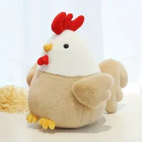 1 Cute Doll, Chicken Doll, Plush Toy, Soft and Comfortable Chicken Doll, Hen Rag Doll, Sleep Doll, Pillow As A Gift 1