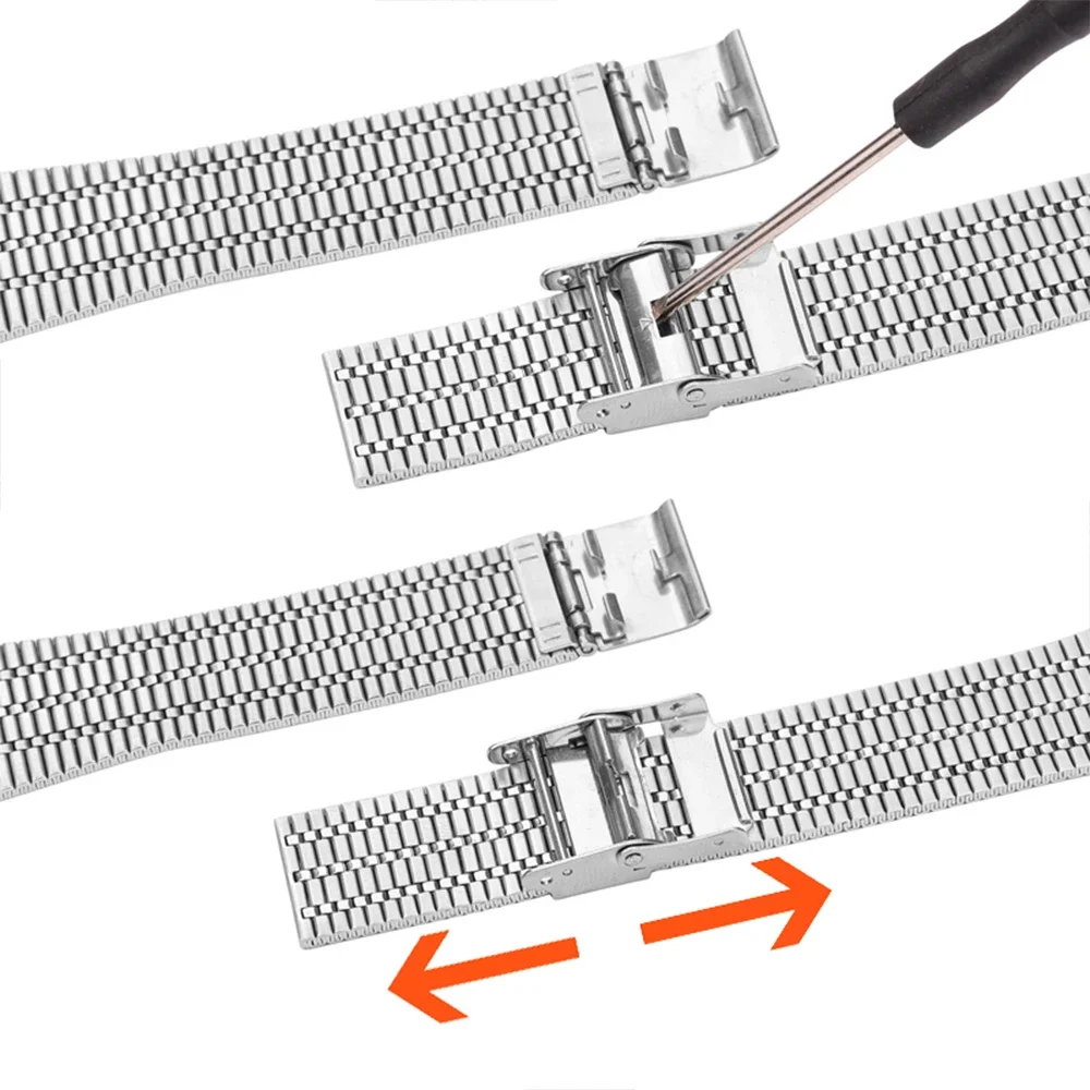 Luxury Stainless Steel Watch Band Bracelet
