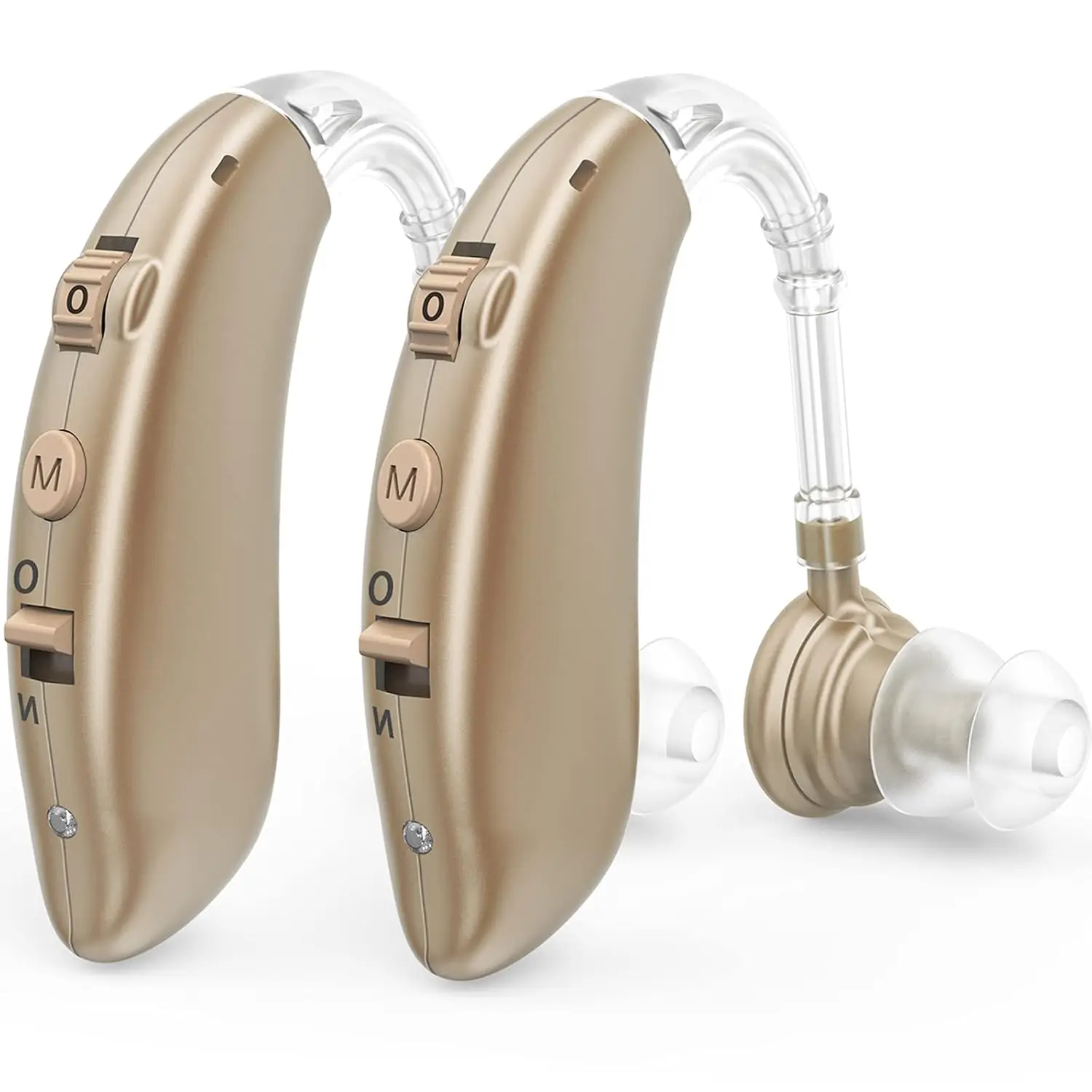 Hearing Aid Rechargeable Digital BTE Hearing Aid Adjustable Tone Sound Amplifier Portable Deaf Elderly
