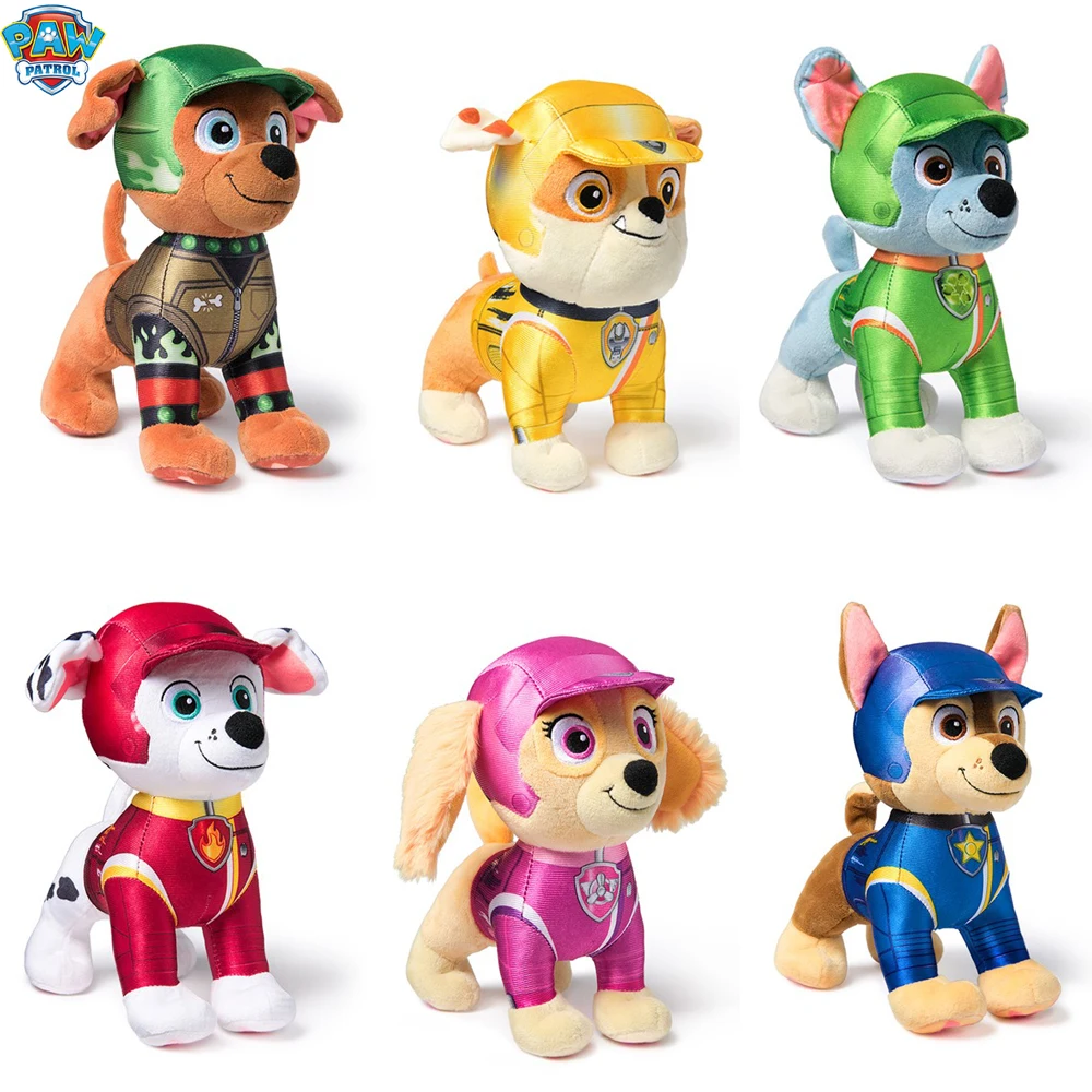 Paw Clearance Paw Patrol Ryder Plush Toy Genuine Paw Patrol 8kinds
