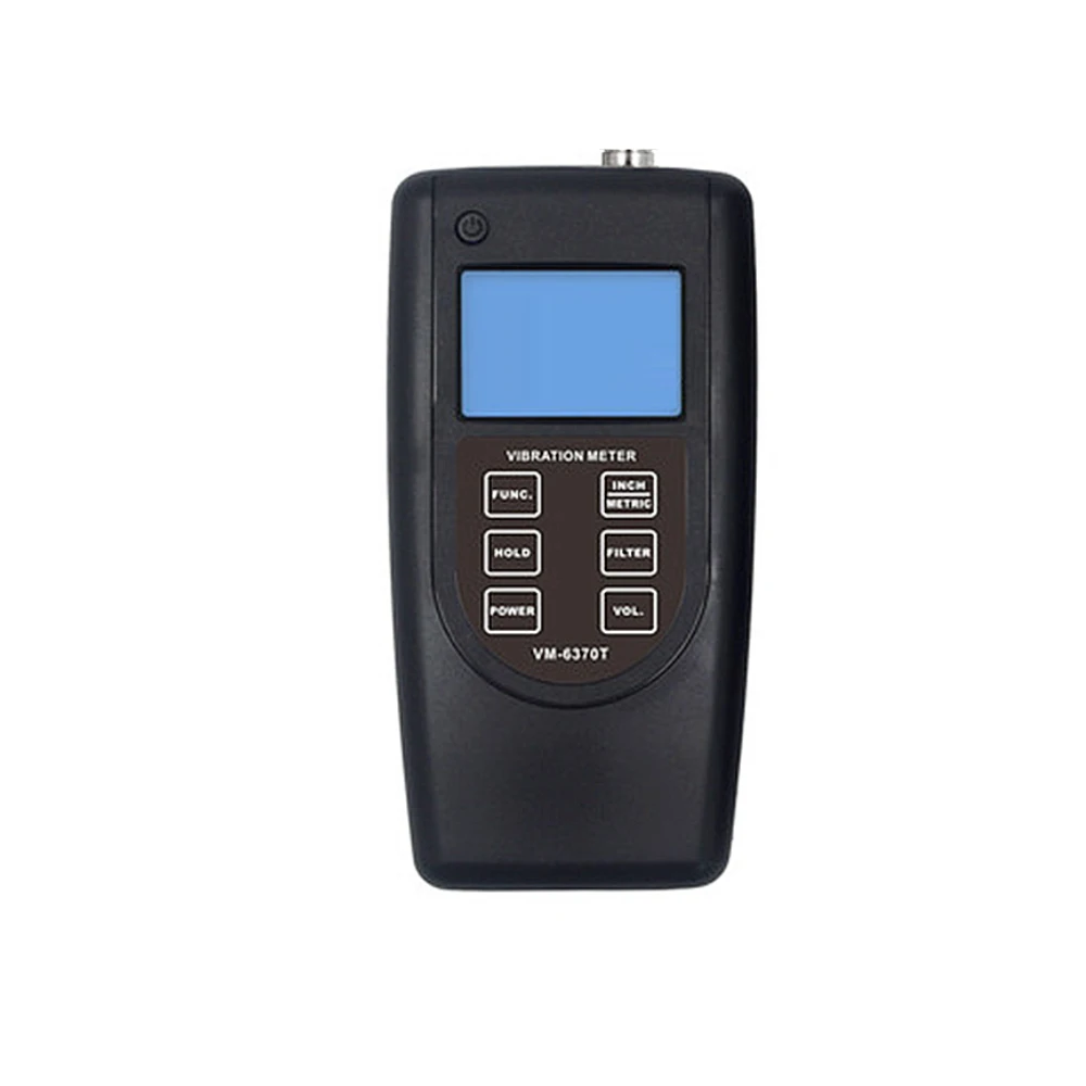 VM-6370T digital vibration tachometer Photoelectric contact tachometer Mechanical motor Motor speed measuring instrument RPM/Hz 4