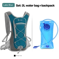 Cycling Backpack Water Bag Set 2L MTB Bike Hydration Pack Bicycle Knapsack Water Bags Mountaineering Running Backpack 2Liters 2