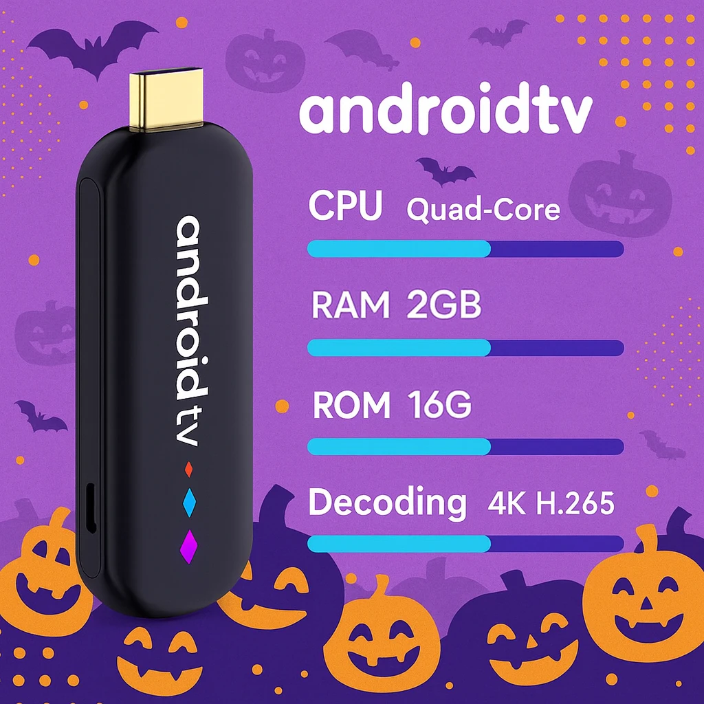 TV Stick 4K Ultra HD - 2GB RAM, 16GB, Controllo Vocale, WiFi Dual Band, HDR10+