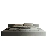 Lit Double vert esthétique moderne, meubles de chambre à coucher luxueux, ensemble complet, décoration de maison élégante, accessoires de sommeil de rêve 6