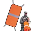 Orange Safety Panel High Visibility Hunting Mesh Cover Outdoor Accessories Camping Gear For Backpacks Tents Blinds With 1