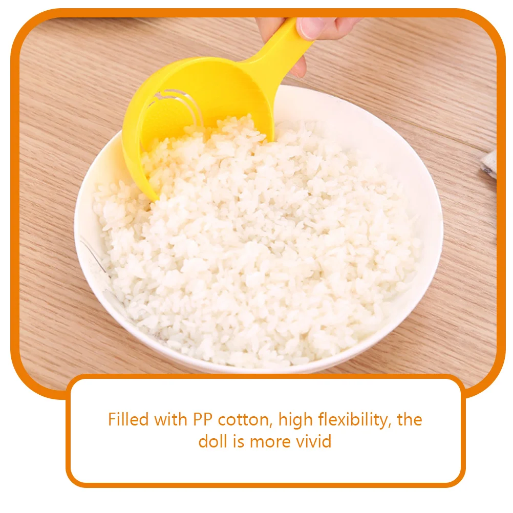 Yellow Rice Ball Mold Kitchen Tool Reusable Sushi Mold Rice Scoop Pp Material Non Stick Spoon Dining Utensil