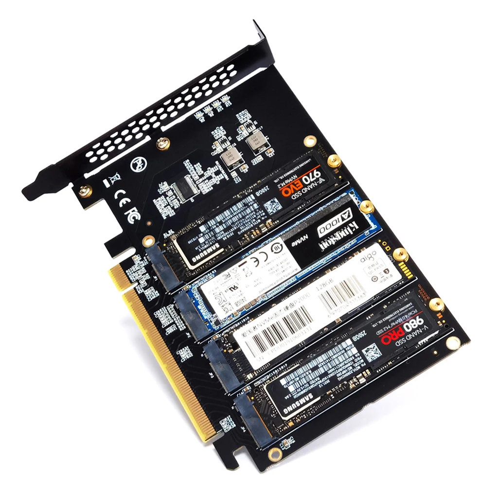 X1 X4 X8 X16 Erweiterungskarte M.2 Für NVME zu PCIe 4,0 3,0 Adapter M.2 SSD Gen4 PCIe4.0 PC Motherboard Für 2230 2242 2260 2280 SSD – Detail 6