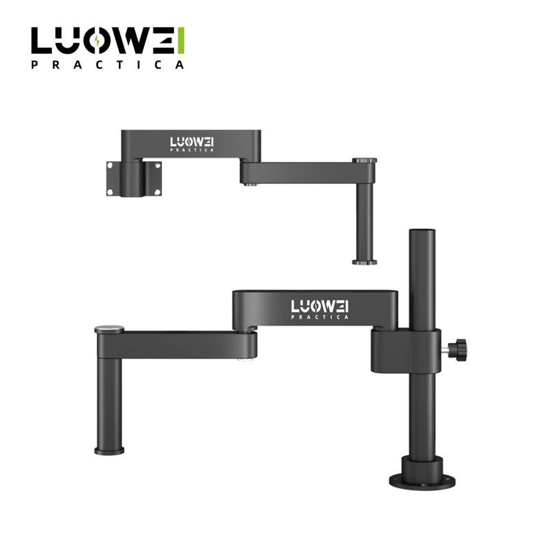 LuoweiLW017RotatingMicroscopeBracketArmUniversalFlexibleFolding360AdjustableFixed