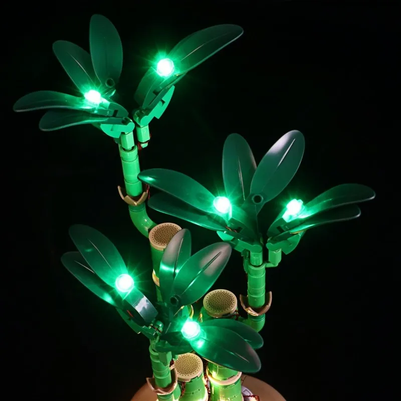 레고 10344 행운의 대나무 DIY 장식 램프용 MAXCXT LED 조명 세트 (배터리 박스 포함, 레고 빌딩 블록 세트 제외) ? )