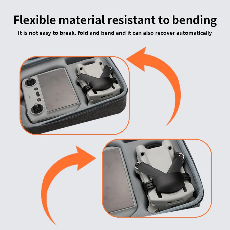 Support d'hélice DJI Mini 3/4 Pro - Stabilisateurs d'ailes, sangle fixation