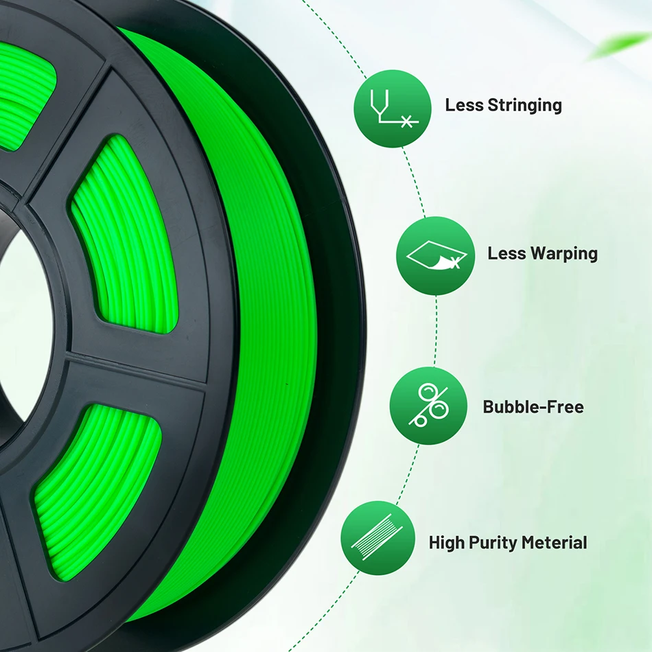 CoLiDo 3D 프린터 PLA PLUS 필라멘트, 고속 버블 없음, 깔끔한 안티 스트링 3D 인쇄 재료, 1kg, 1.75mm