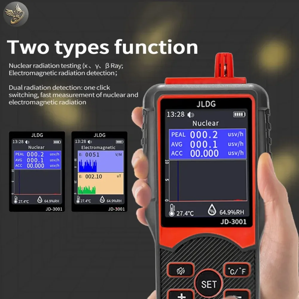 2026 신형 가이거 계수기 고정밀 핵방사선 감지기 X선 베타 감마 개인 방사선..