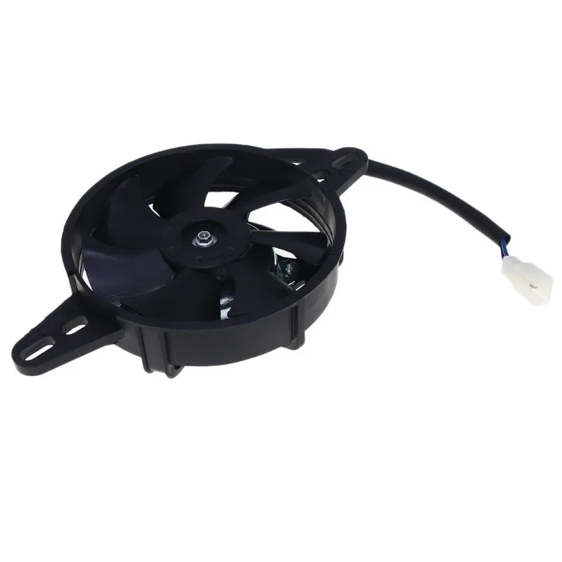12V Motorcycle Cooling Fan Oil Cooler Engine Electric Radiator for Honda Yamaha Suzuki KTM Kawasaki ATV Motocross Accessories