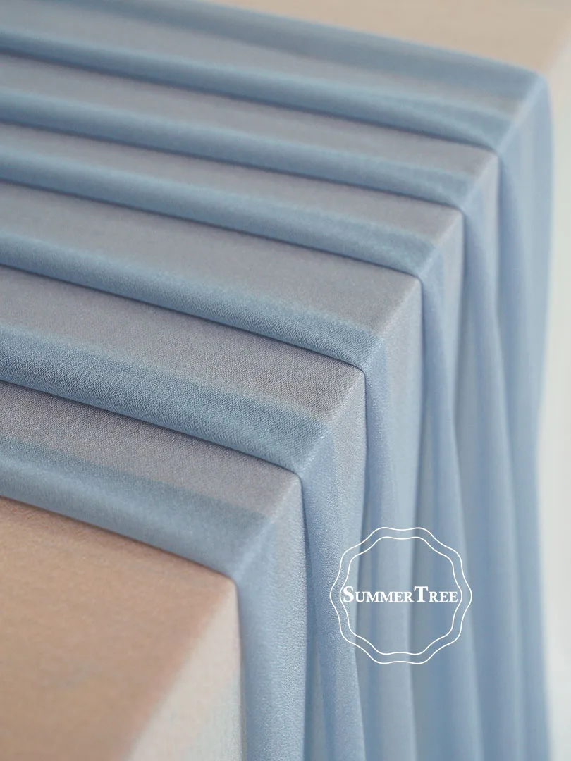 Sheer Table Runner Wedding Rustic Mariage Romantic Weddings and Parties Decoration cotton table runner