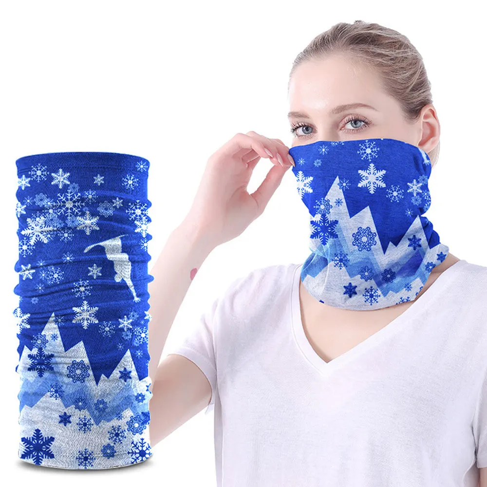 Bandana Headband Multifunctional UV Protection Magic Scarf Neck Warmer Tube Outdoor Fishing Hiking Cycling Face Head Wrap Cover 4