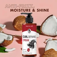 Crème coiffante pour cheveux bouclés - Crème coiffante sans lavage, Vagues bouclées et crépues - Améliore la clarté des cheveux bouclés et hydrate les cheveux contrôlent les frisottis 6