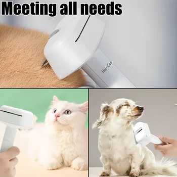 3 IN 1 Pet Hair Brush Stainless Steel Cat Dog Hair Brush Multifunctional Comfortable Massage Beauty Comb Pets Accessories New 5