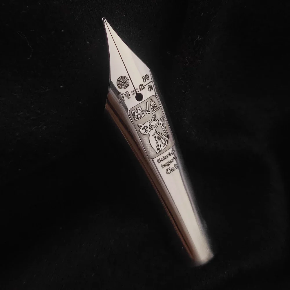 For Tangmoon Creative fun Pen nib Unit Physics Series/ Schrödinger’s Cat/ Einstein Fountain Pen Accessories 5