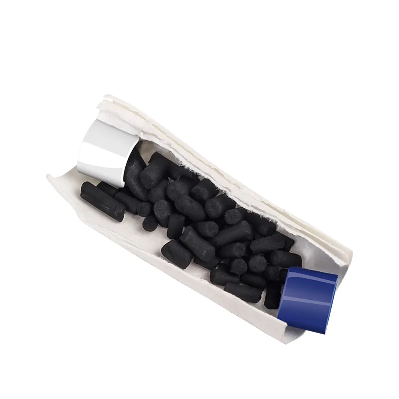 250 Pcs/Box 9mm Tobacco Pipe Filter Active Charcoal Smoking Pipe Filters Mouthpiece Filter Activated Carbon Pipe 4